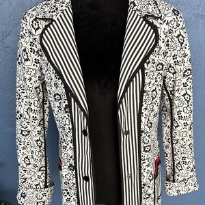 Landi Black and White Reversible Jacket